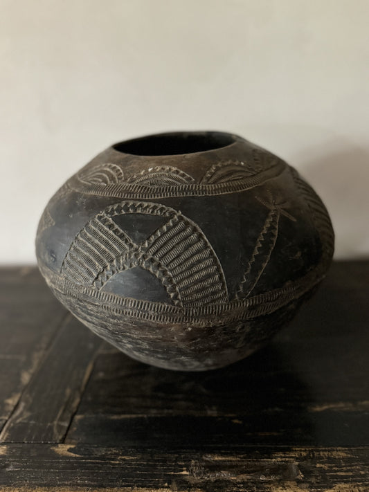 POT ZOULOU NOIR VINTAGE N2 - AFRIQUE DU SUD