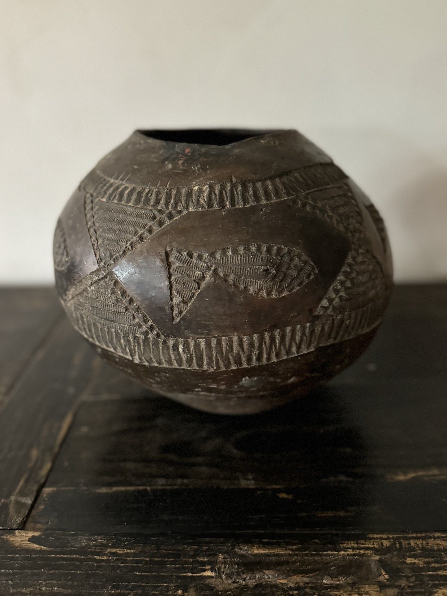 POT ZOULOU NOIR VINTAGE N6 - AFRIQUE DU SUD