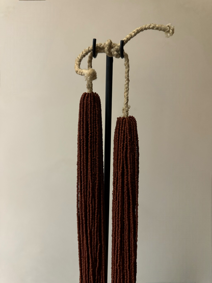 COLLIER AKAN MARRON - GHANA