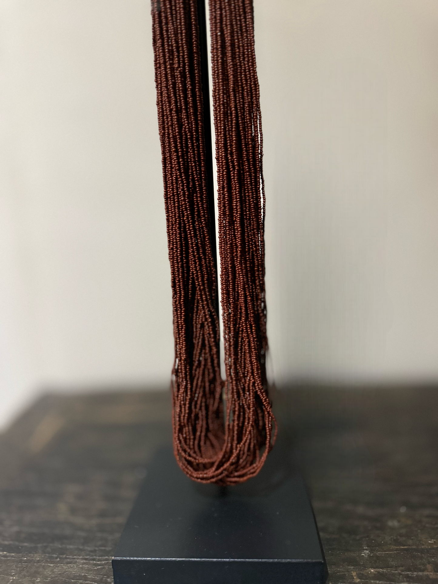 COLLIER AKAN MARRON - GHANA