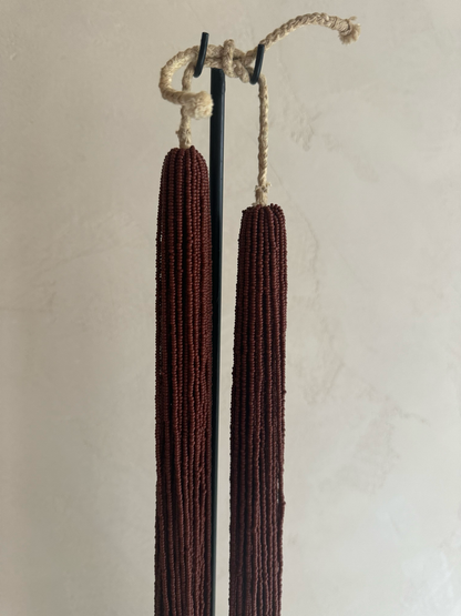 COLLIER AKAN MARRON - GHANA